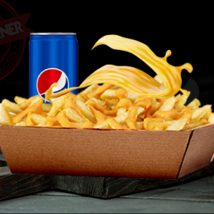 Frites cheddar